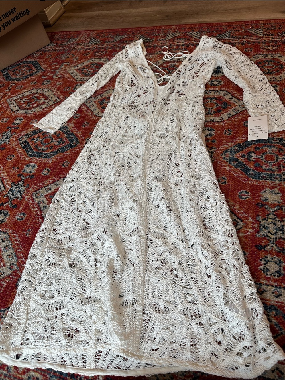 Crochet cover up